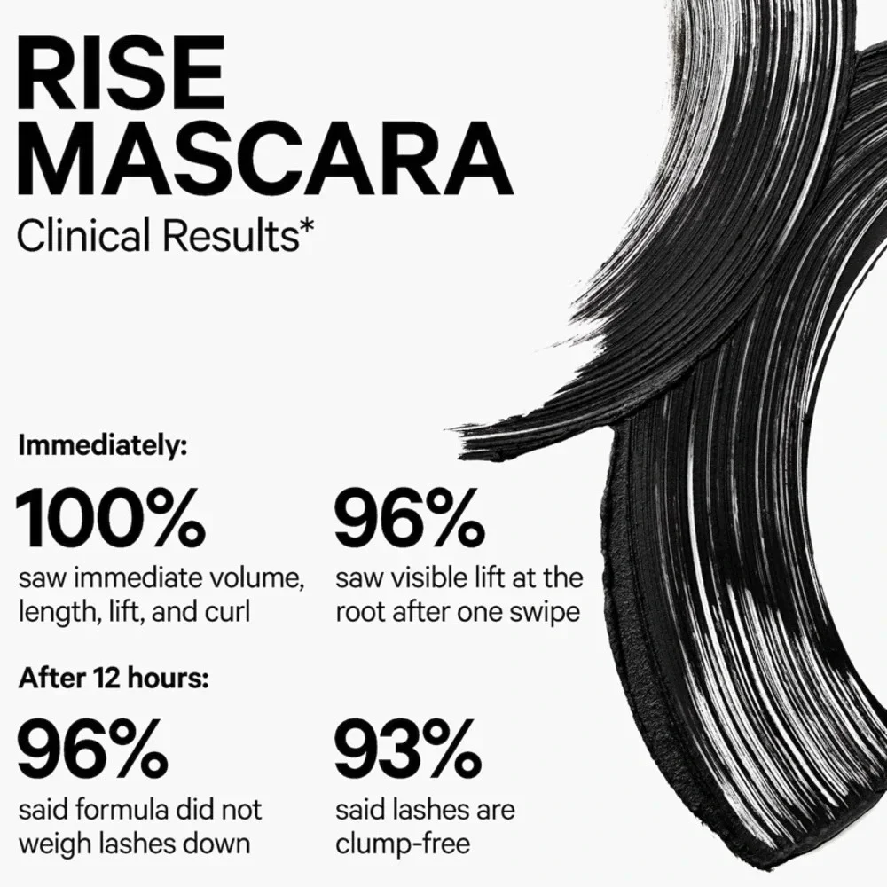 MILK Makeup RISE Lifting Lengthening Mascara 👁️ NEW Black Full Size
